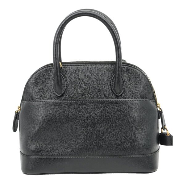 Balenciaga  Ville Top Handle Small Grained Leather Crossbody Bag Black - Picture 4 of 16